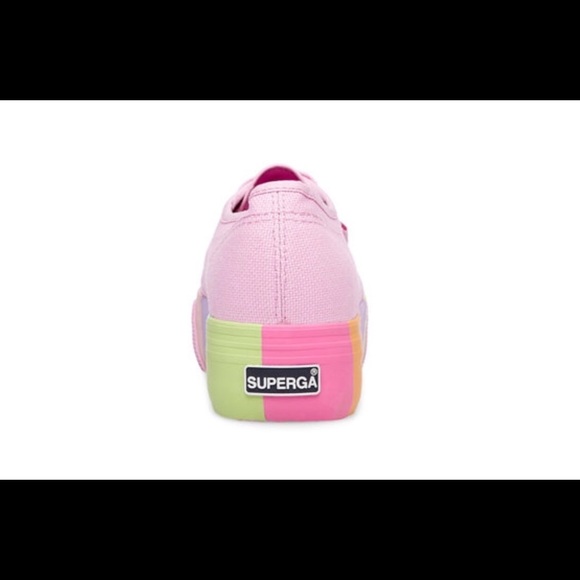 SUPERGA platform rainbow NWT! size 6 W last pair! - Picture 6 of 8